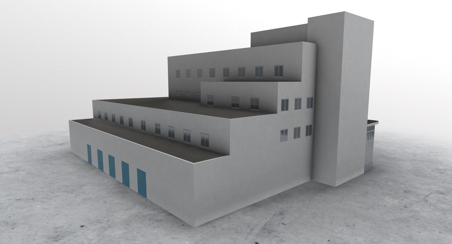 LXGB Storage 1 Low-poly 3D model_4