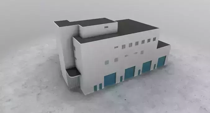 LXGB Storage 1 Low-poly 3D model