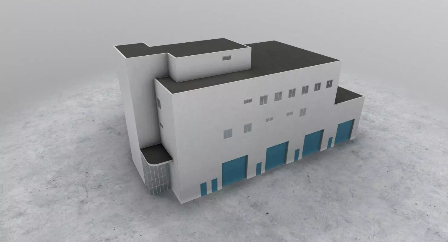 LXGB Storage 1 Low-poly 3D model_0