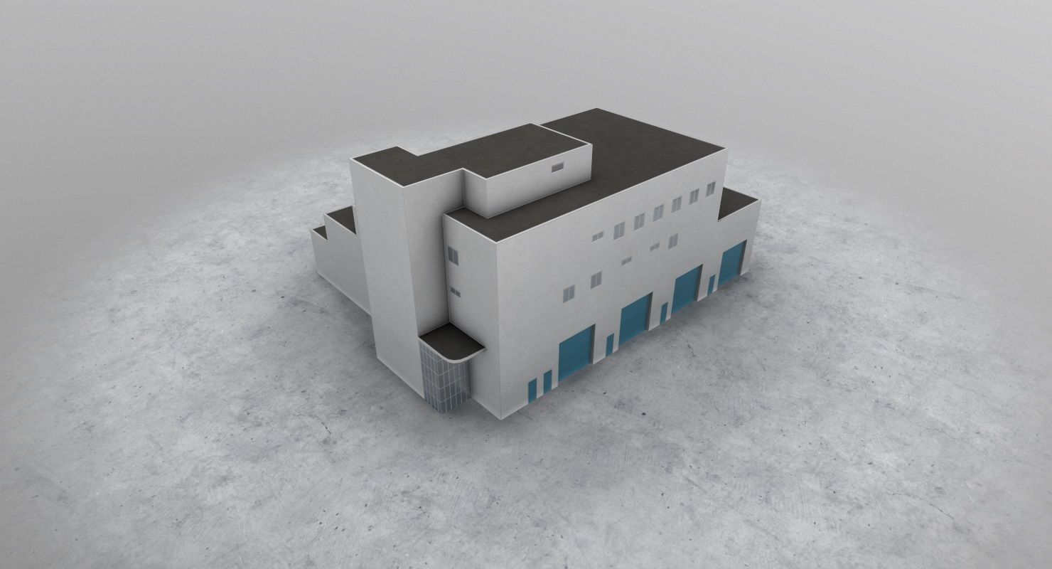 LXGB Storage 1 Low-poly 3D model_1