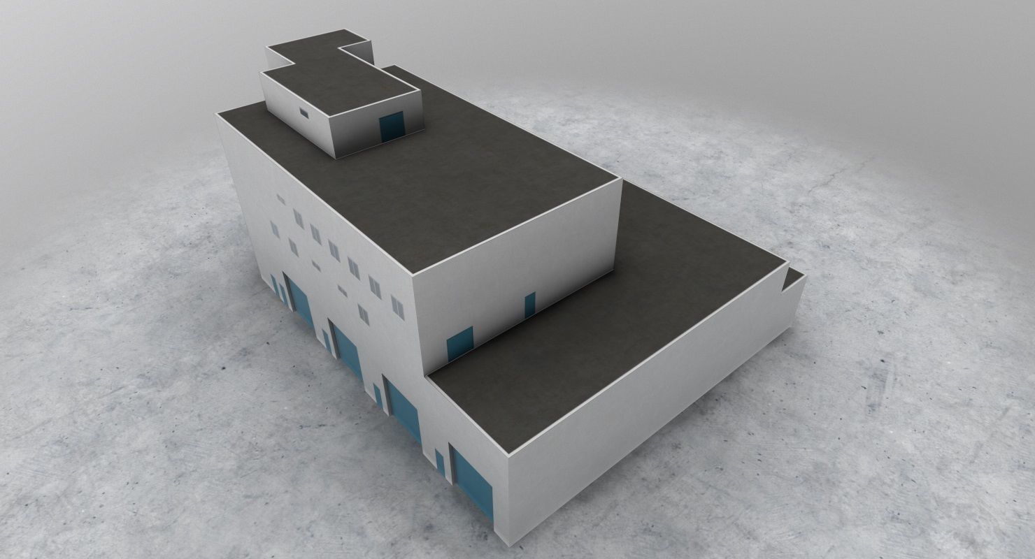 LXGB Storage 1 Low-poly 3D model_2