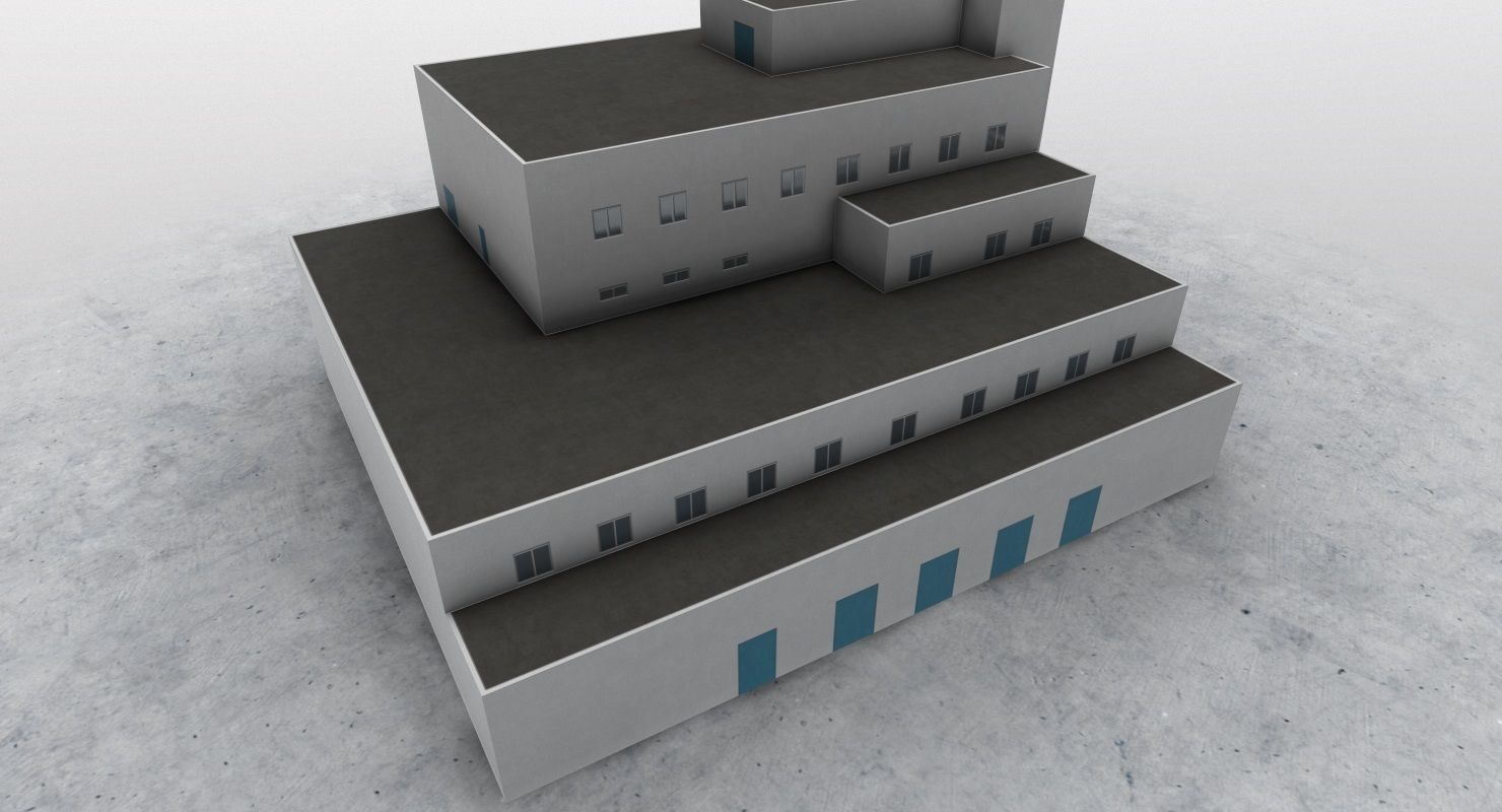 LXGB Storage 1 Low-poly 3D model_3