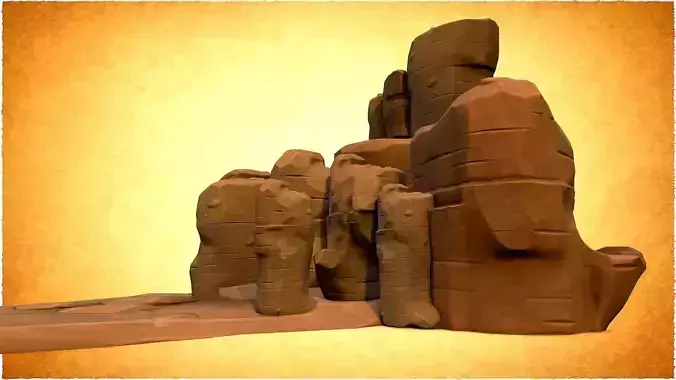 stylized Rocks