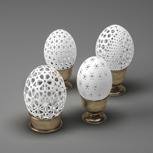 Decor Eggs 3D 3D model