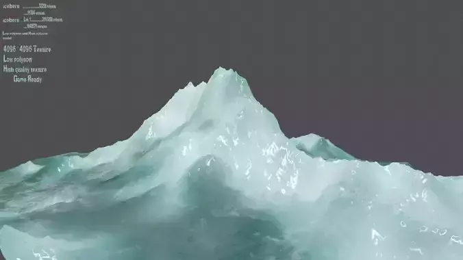 iceberg ice mountain