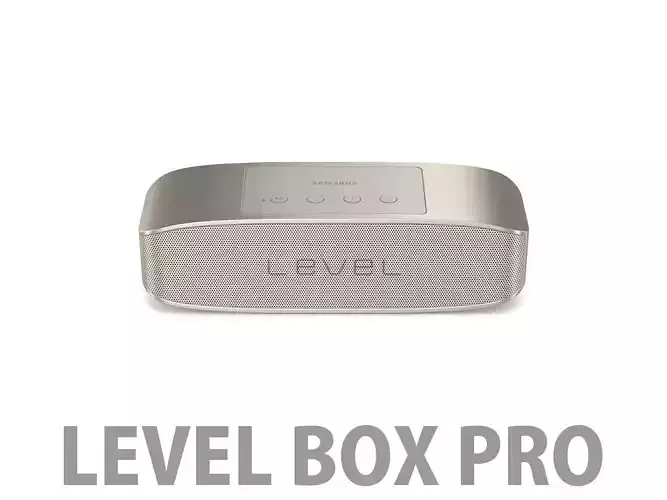 Samsung Level Box Pro Wireless Bluetooth Speaker Gold 3D model