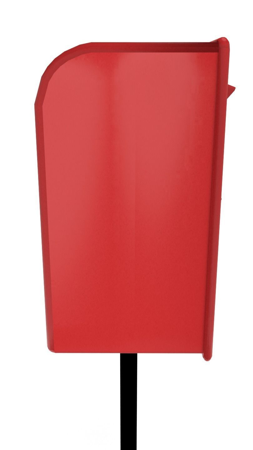 British Mail Box - Low Poly PBR Low-poly 3D model_6