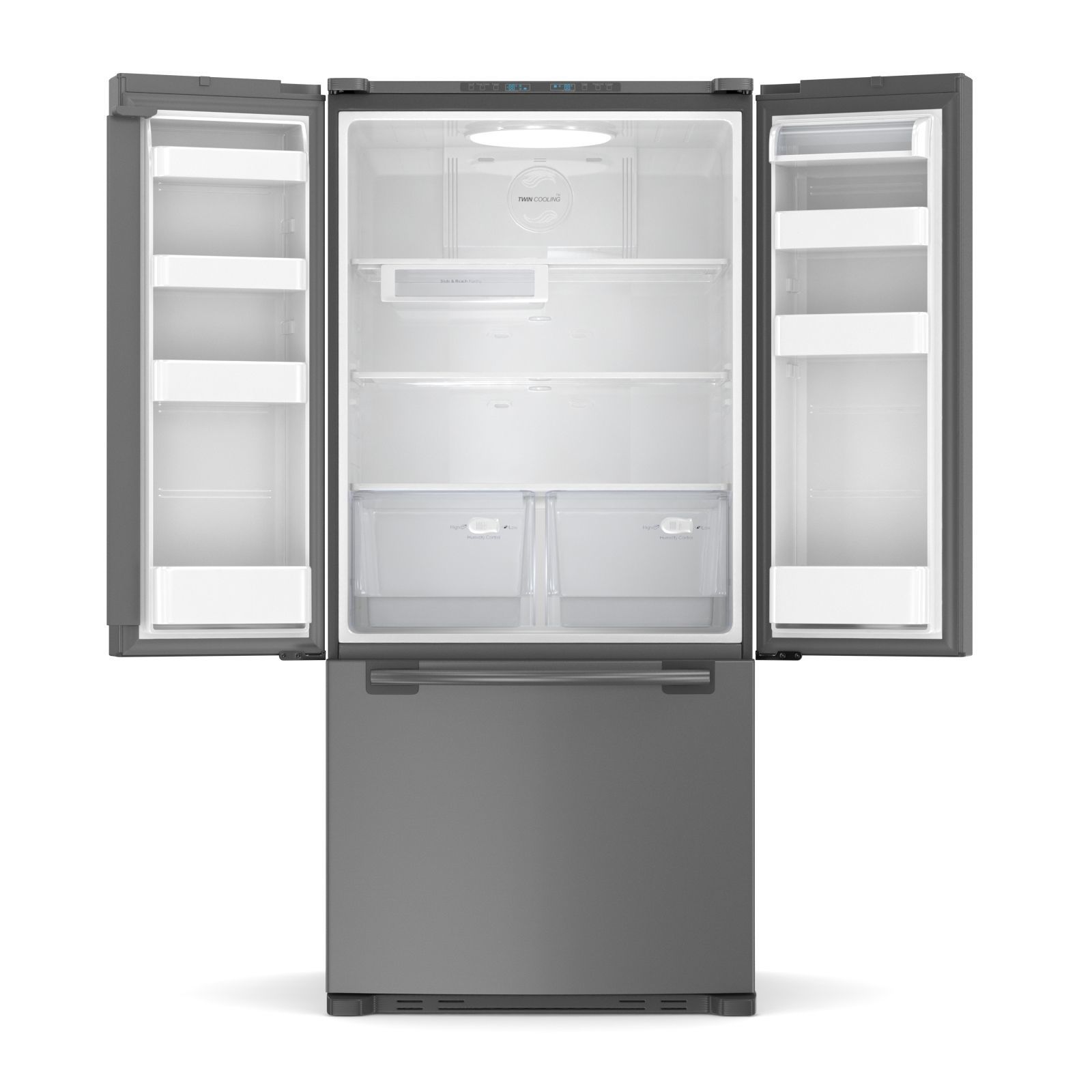 Samsung 20 cu ft Refrigerator 3D model_1