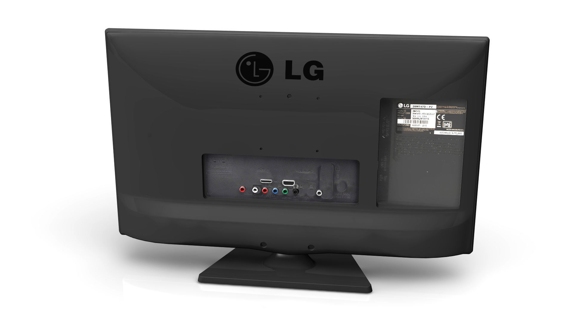 LG TV 24 3D model_4