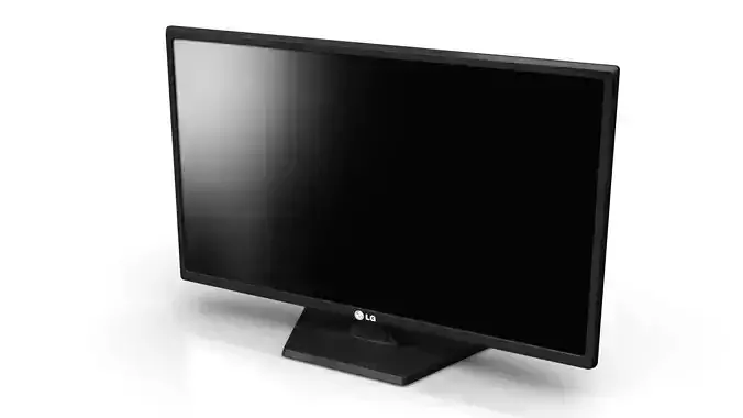 LG TV 24 3D model