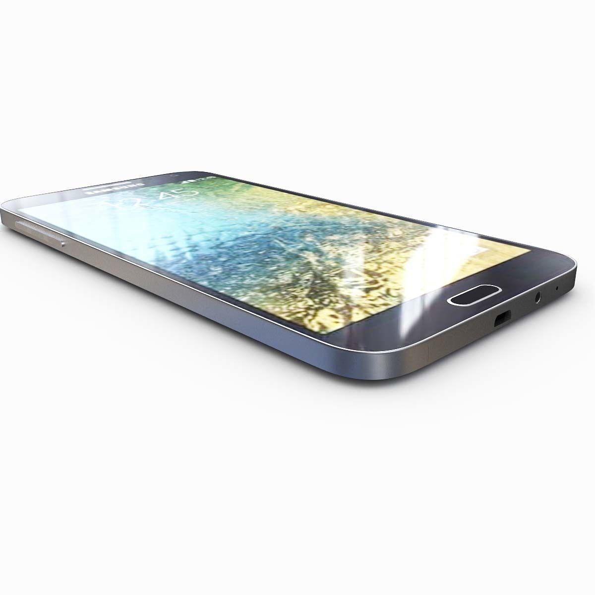 Samsung Galaxy E7 Black 3D model_7