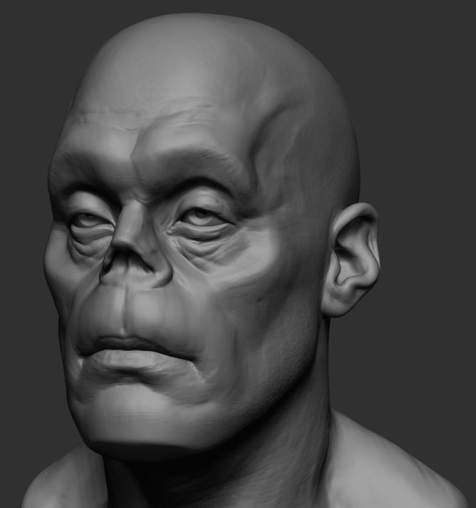 Zombie v2 3D model_1