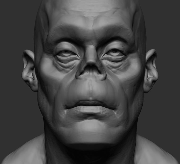 Zombie v2 3D model_2