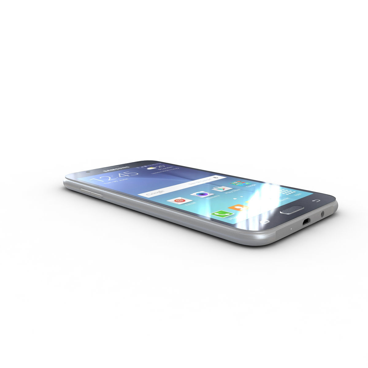 Samsung Galaxy J7 Black 3D model_4