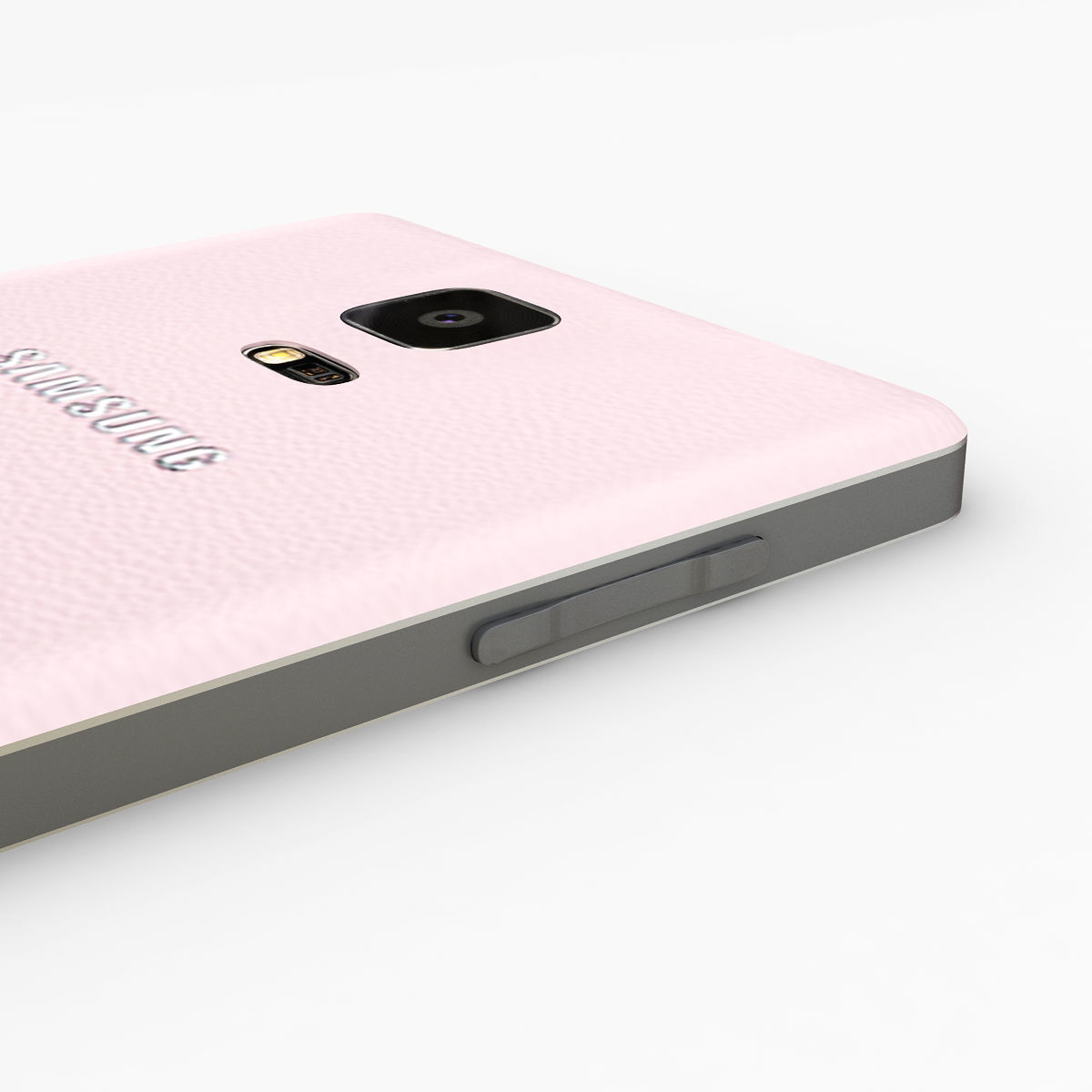 Samsung Galaxy Note 4 Blossom Pink 3D model_3