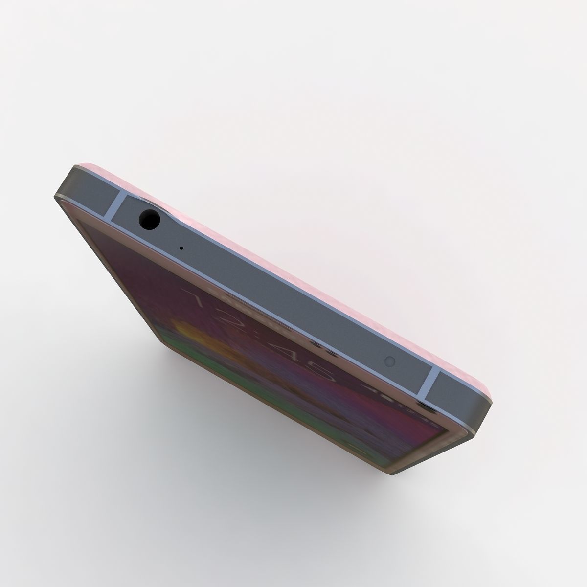 Samsung Galaxy Note 4 Blossom Pink 3D model_6
