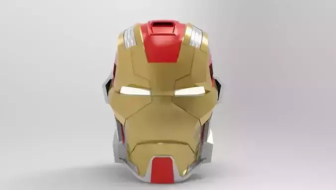 Iron Man MK 17 Heartbreaker Helmet for 3d Printing 3D print model