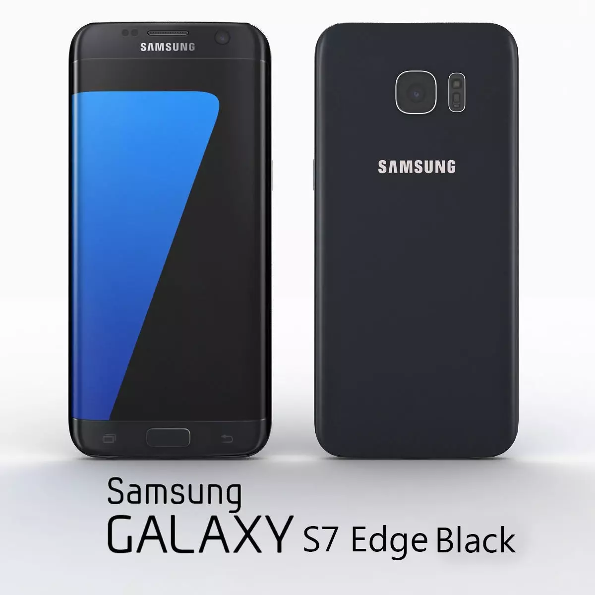 Samsung Galaxy S7 Edge Black 3D model_0