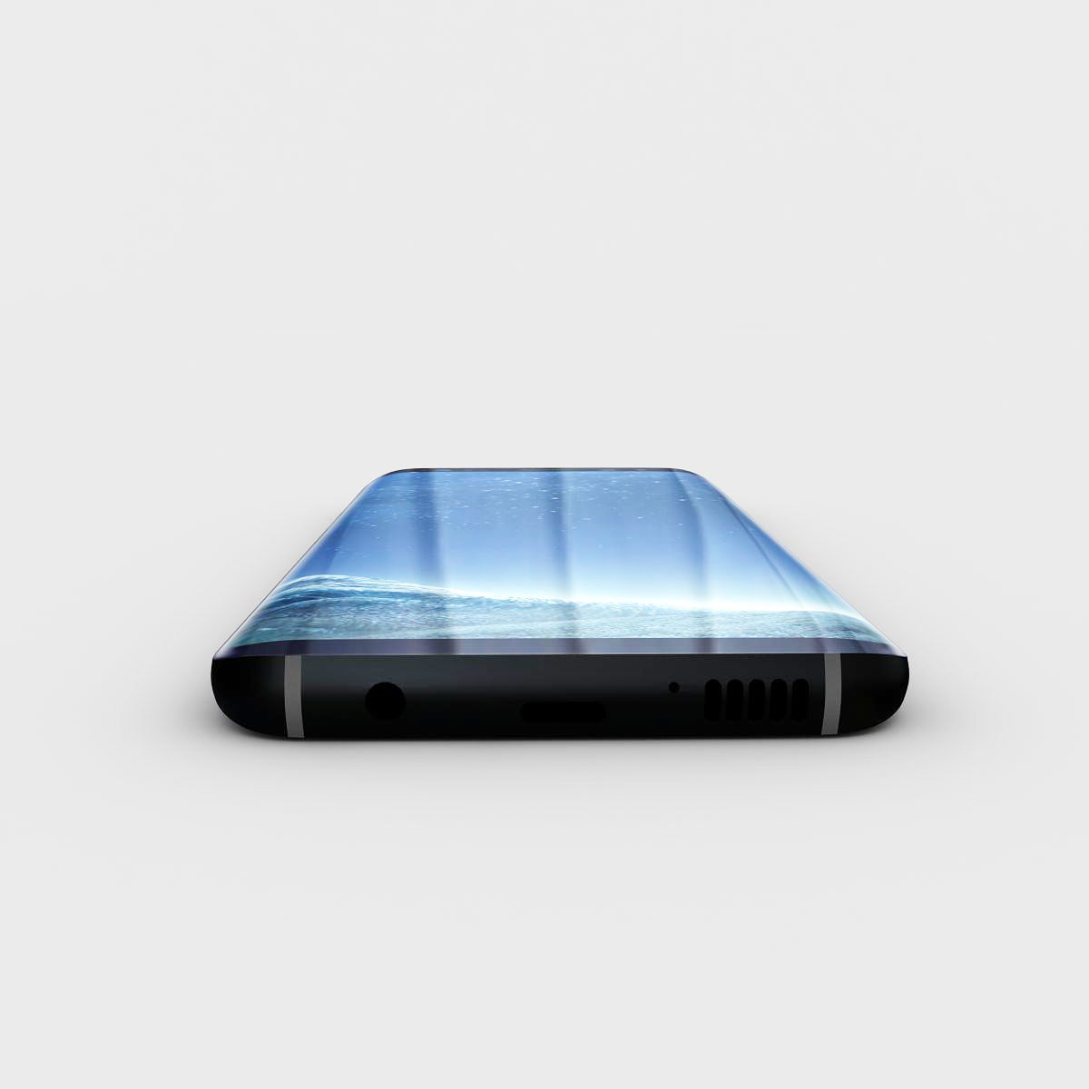 Samsung Galaxy S8 Midnight Black 3D model_2