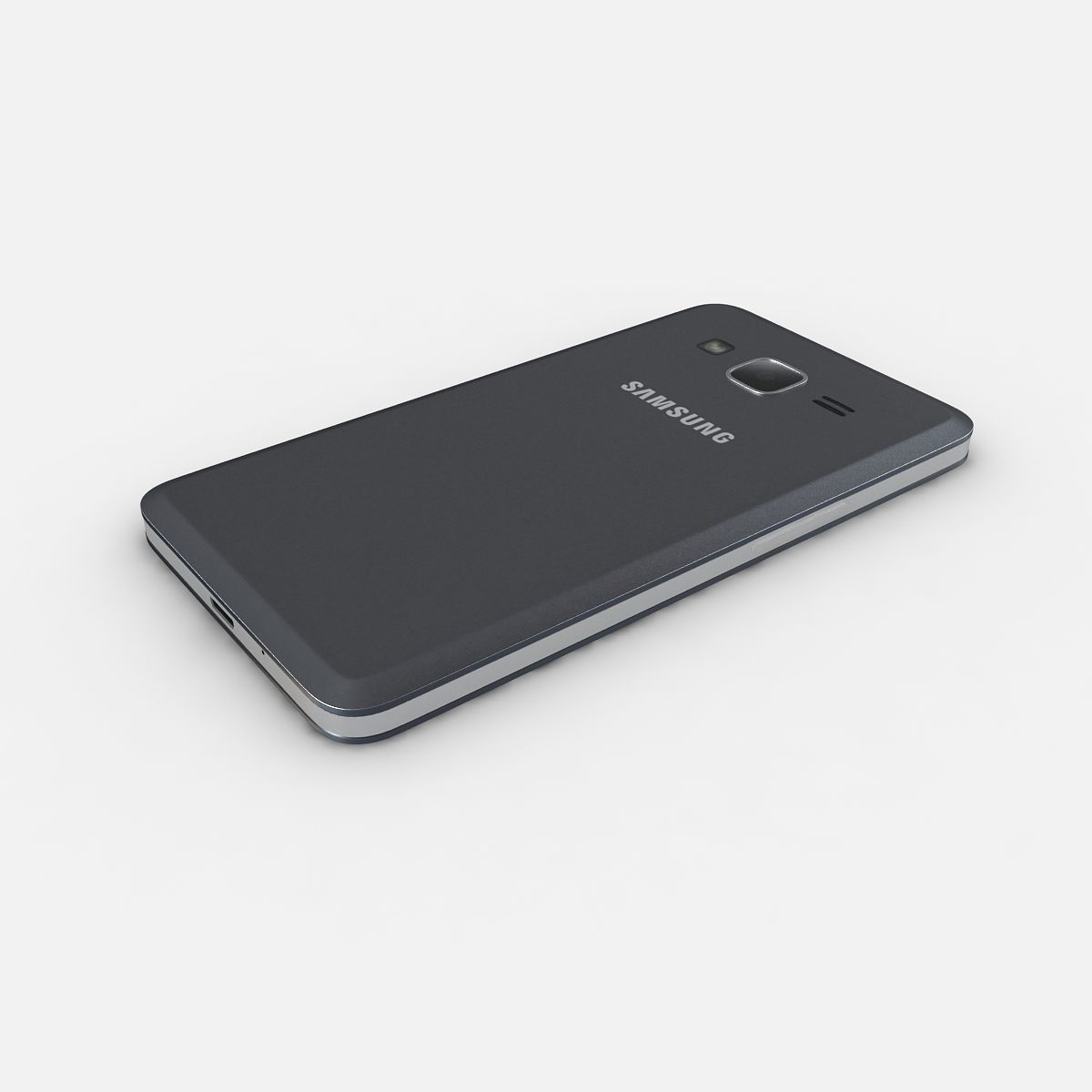 Samsung Z1 Black 3D model_9