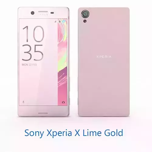  Sony Xperia X Lime Gold