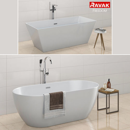 bath Ravak Freedom 3D model