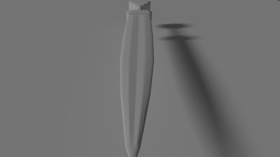 Roman Gladius 3D model_2
