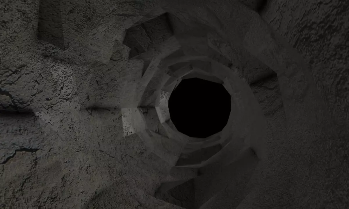 Rock Cave Free low-poly 3D model