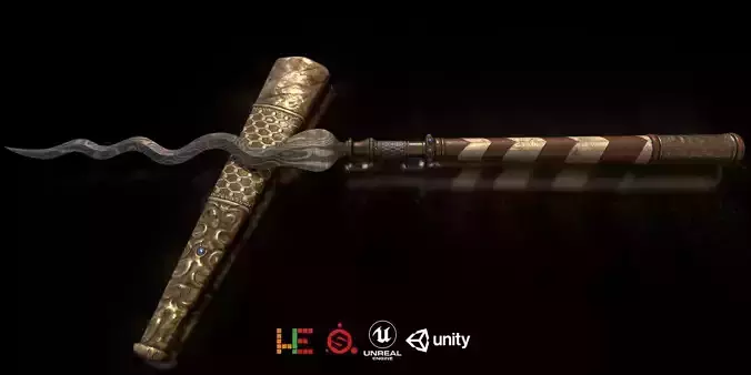 HIE Game Ready Spear D180328