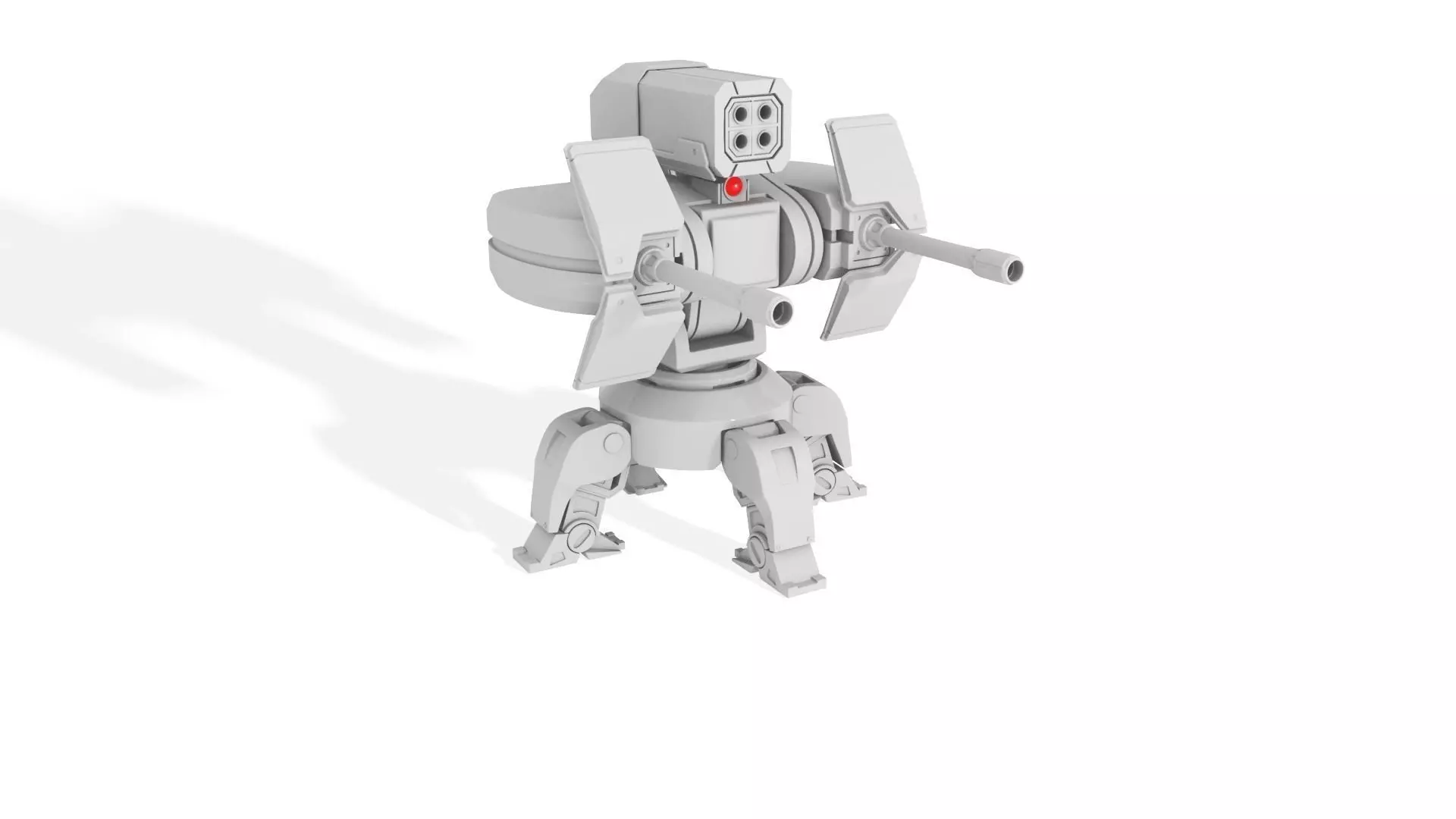 Overwatch Torbjorn Turret 3D model_0