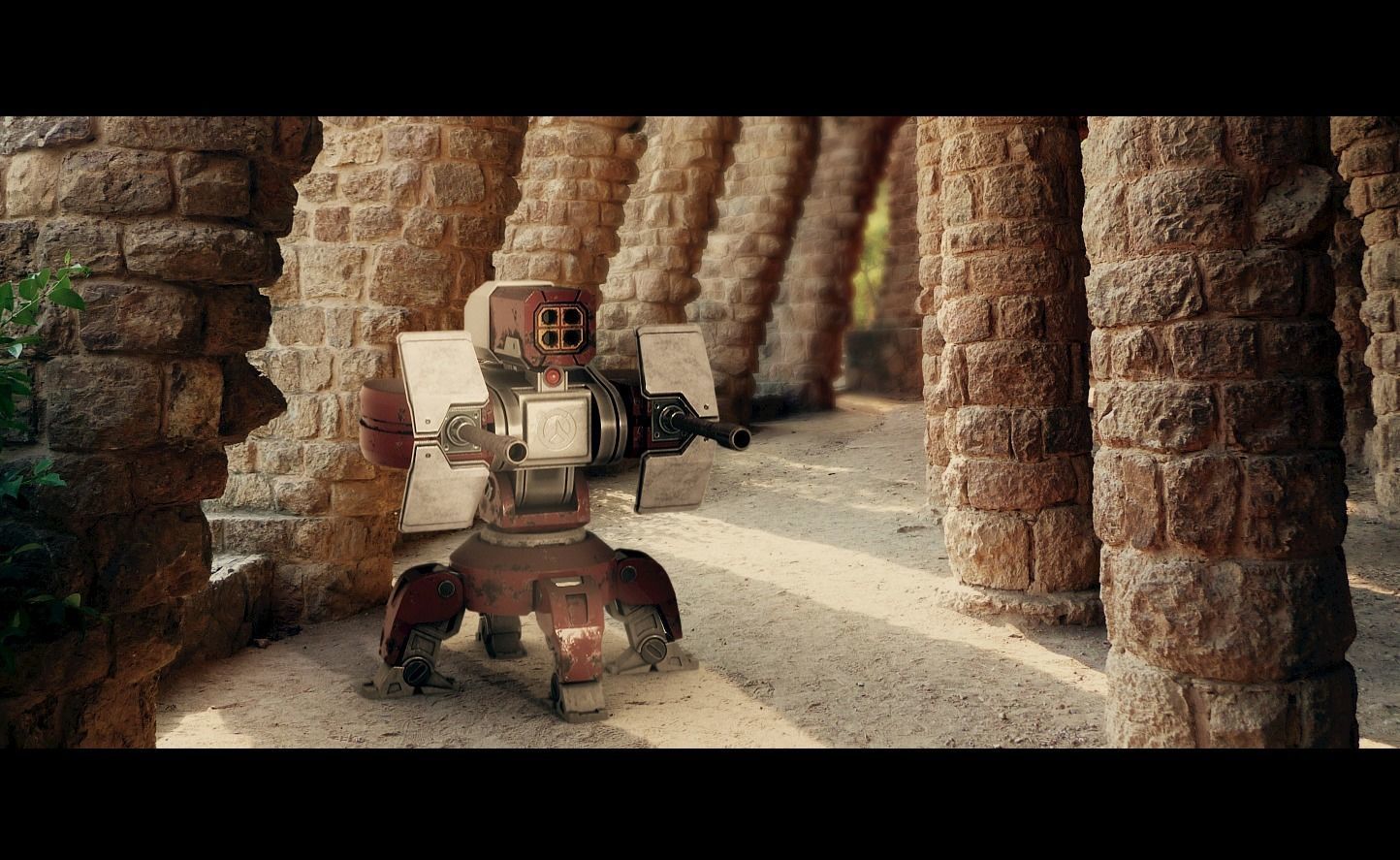 Overwatch Torbjorn Turret 3D model_2