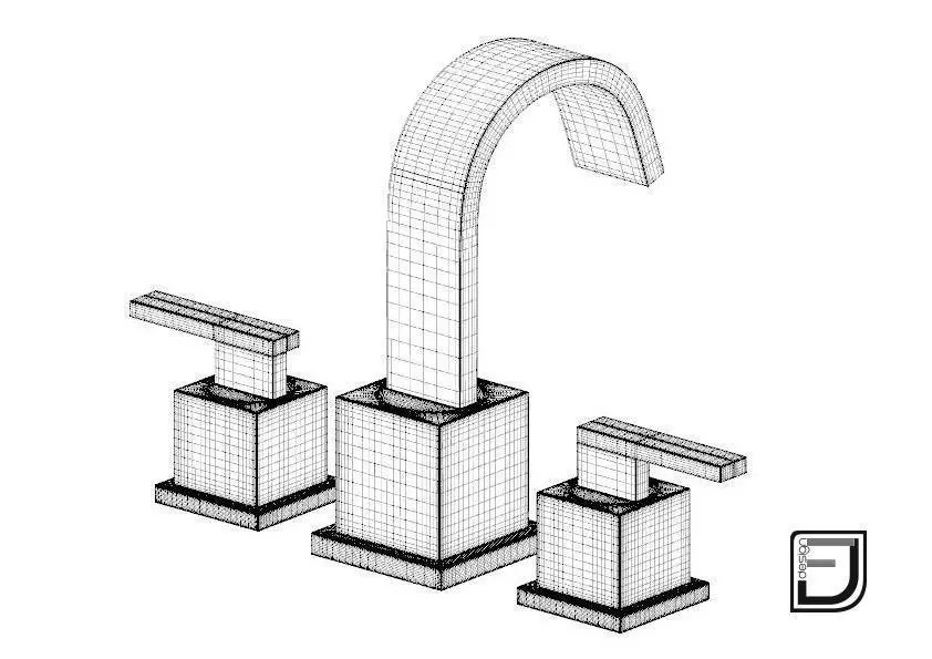 Bathroom Faucet 3D model