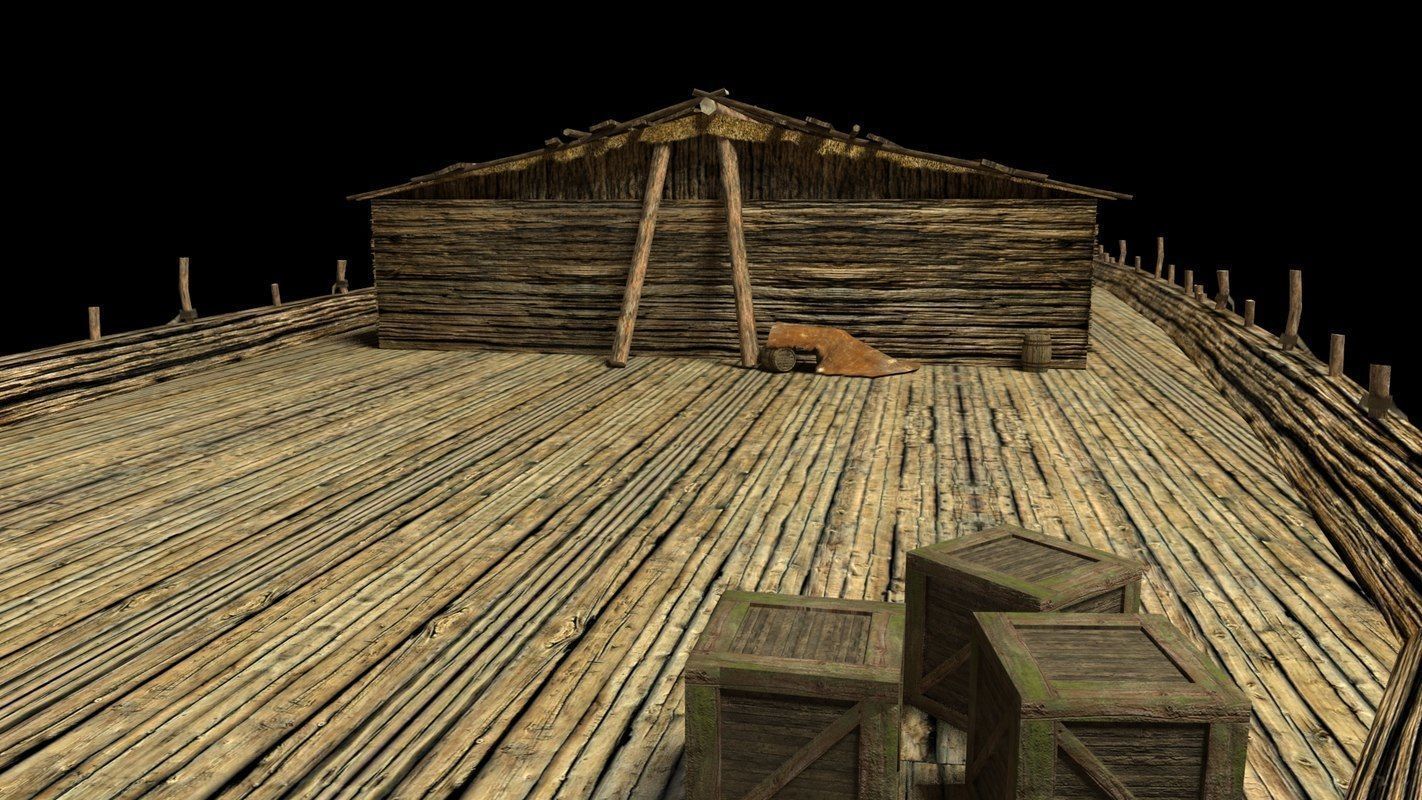 Noah  Ark 3D model_2