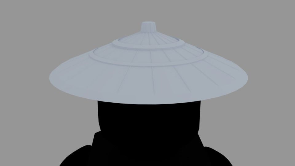 Lego hat Free 3D model_3