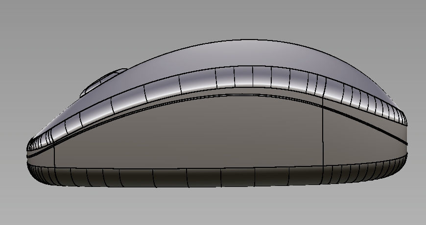 Computer Mouse 3D print model_3