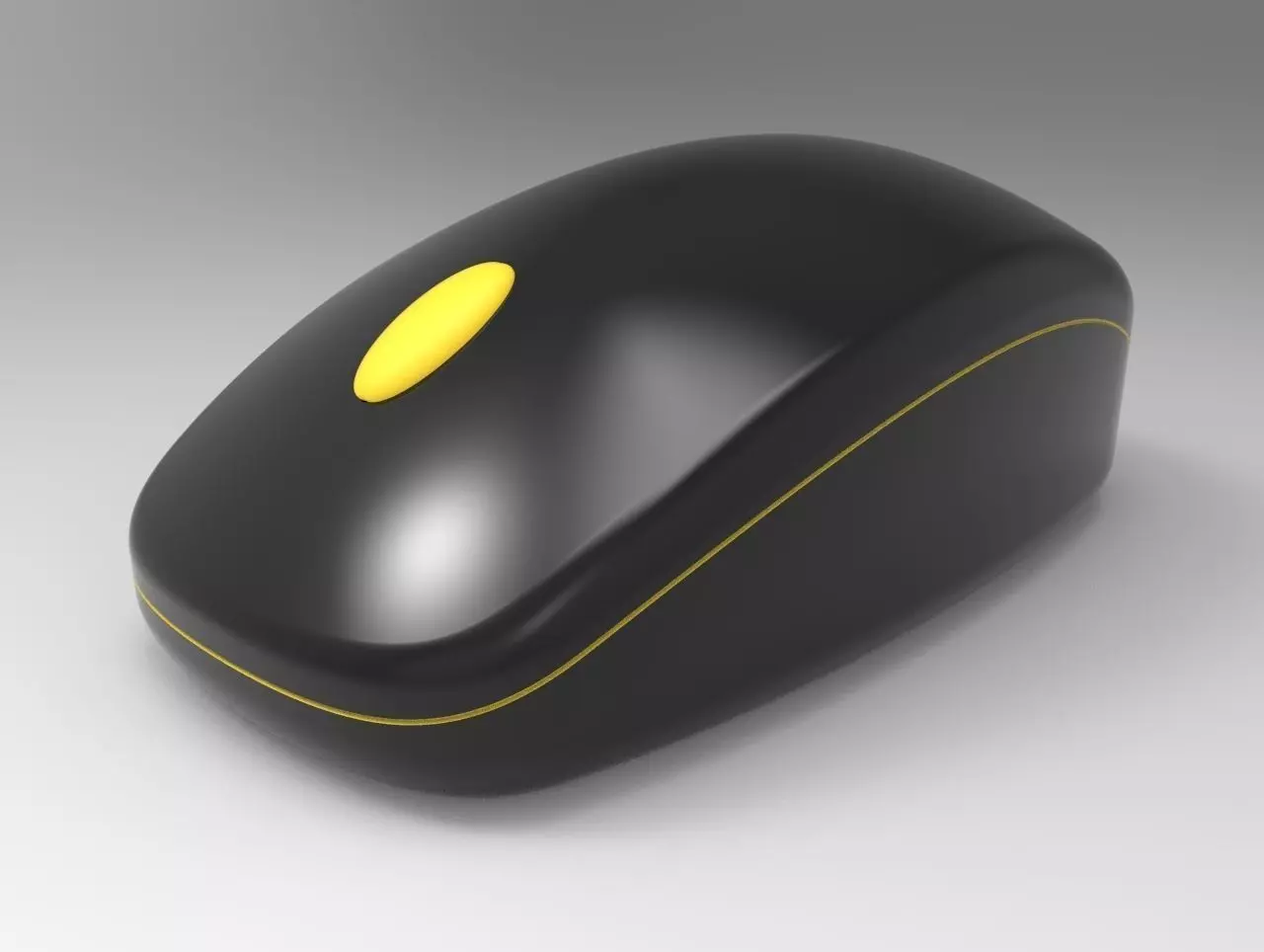 Computer Mouse 3D print model_0