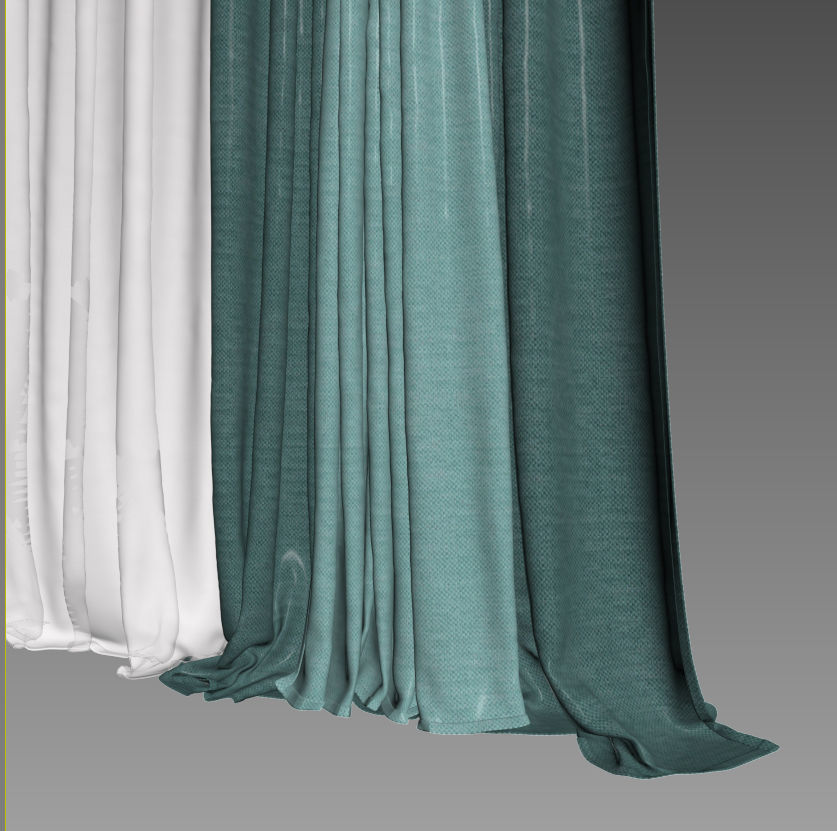 curtain 24 3D model_3
