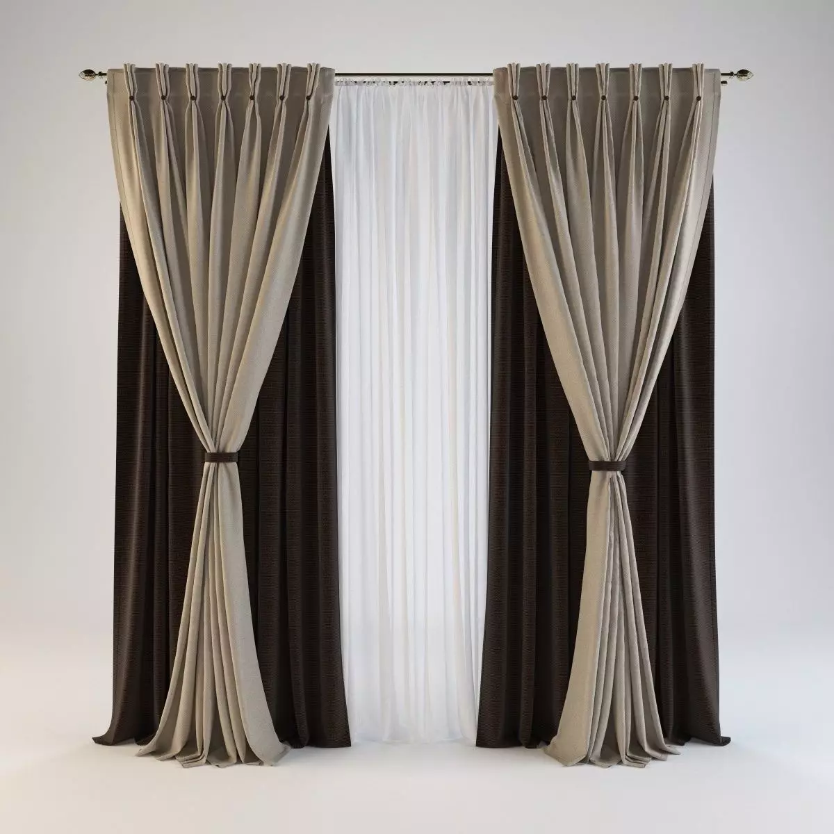 curtain 23 3D model