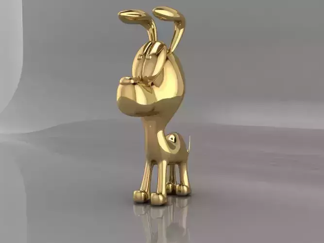 DOG organic Free 3D model