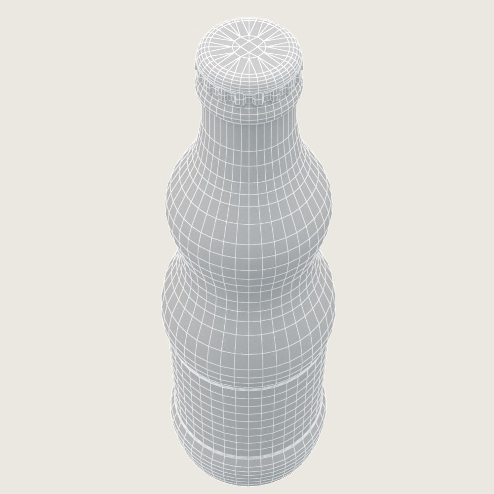 Soft Drink Bottle Collection Low-poly 3D model_9
