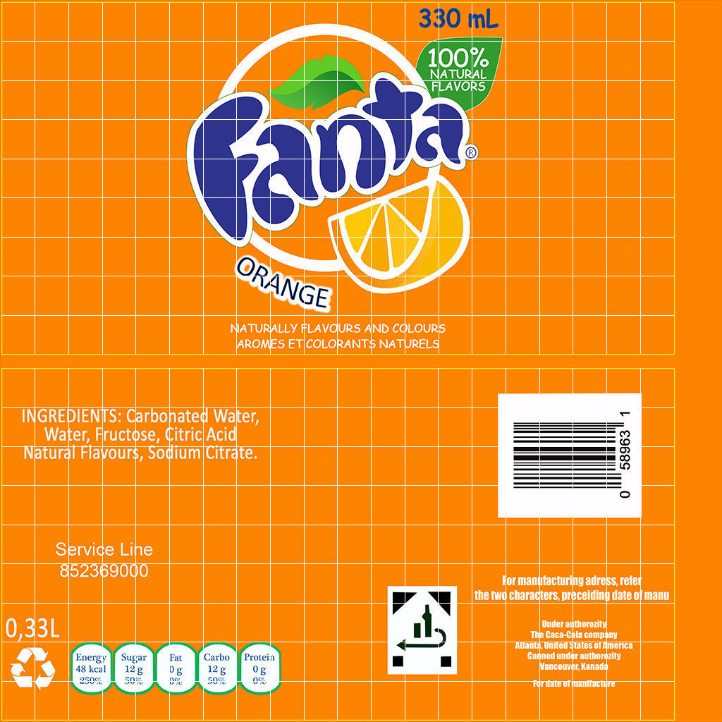 Soft Drink Bottle Collection Low-poly 3D model_10