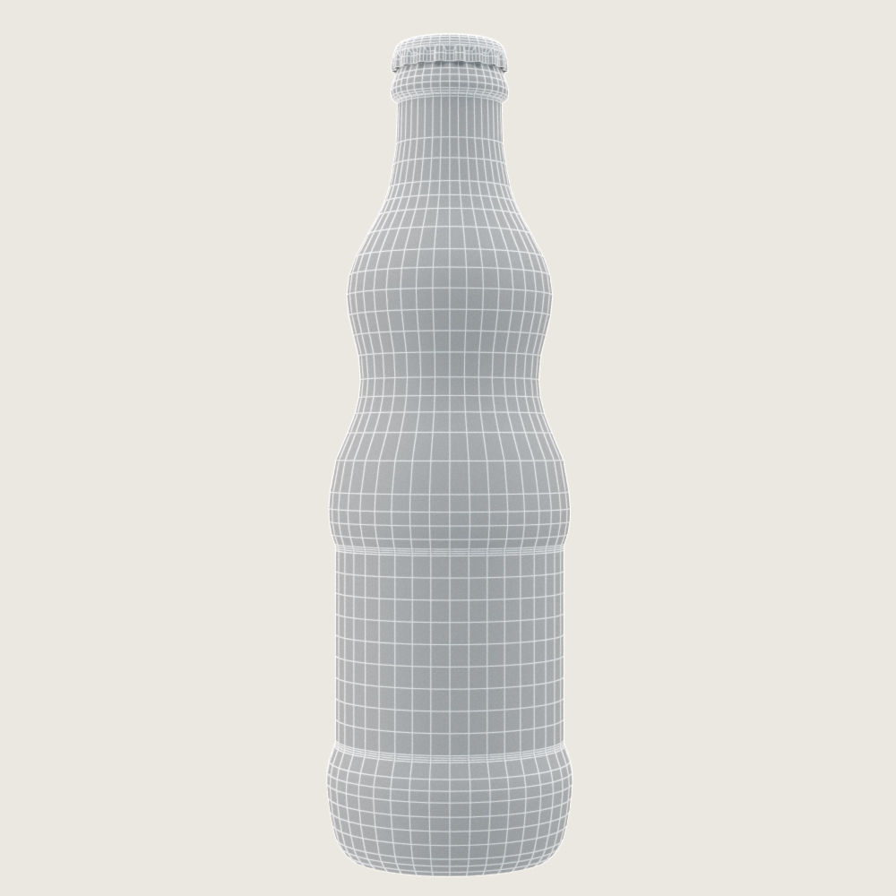 Soft Drink Bottle Collection Low-poly 3D model_8