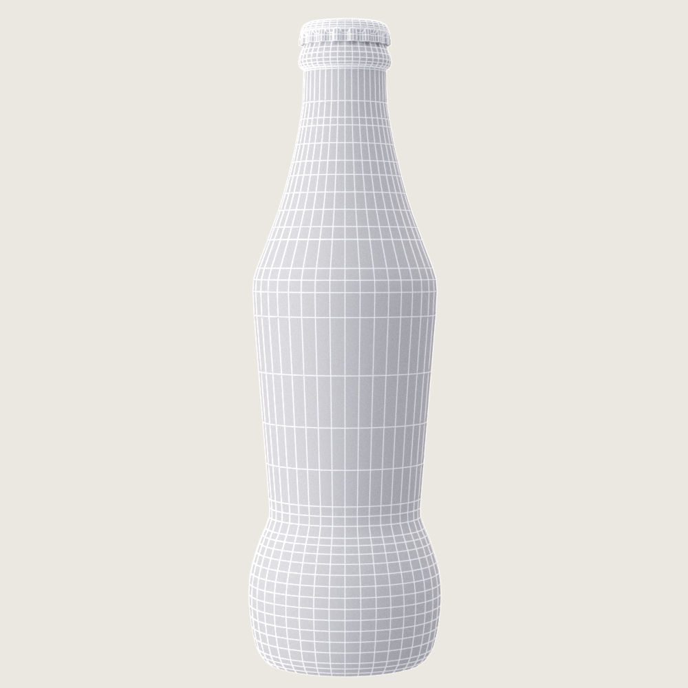 Soft Drink Bottle Collection Low-poly 3D model_18