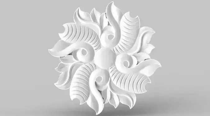 Catharanthus Roseus Relief