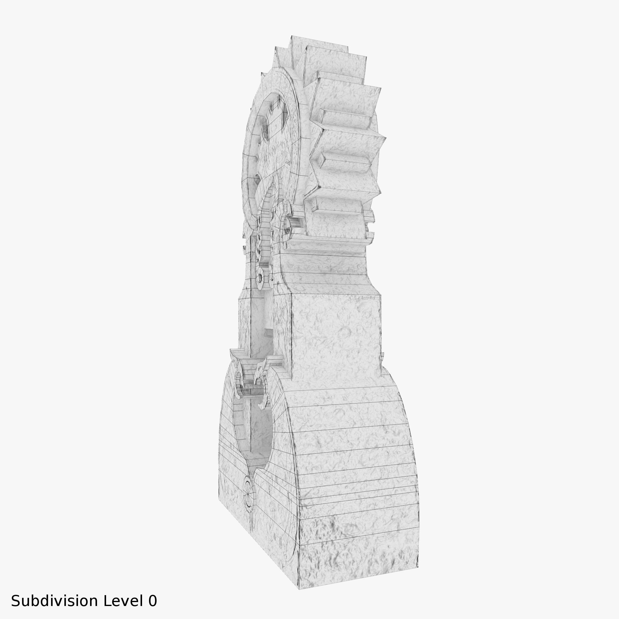 Celtic Idol 4 Low-poly 3D model_11