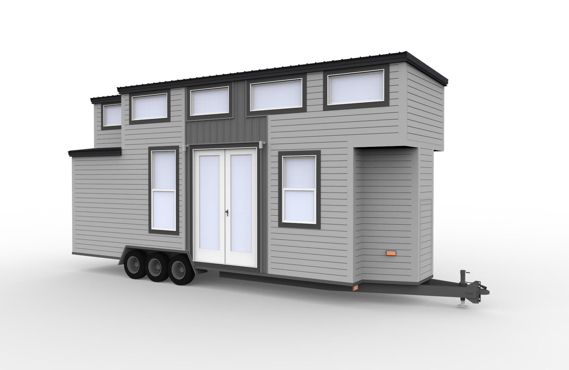 Tiny House 3D model_6
