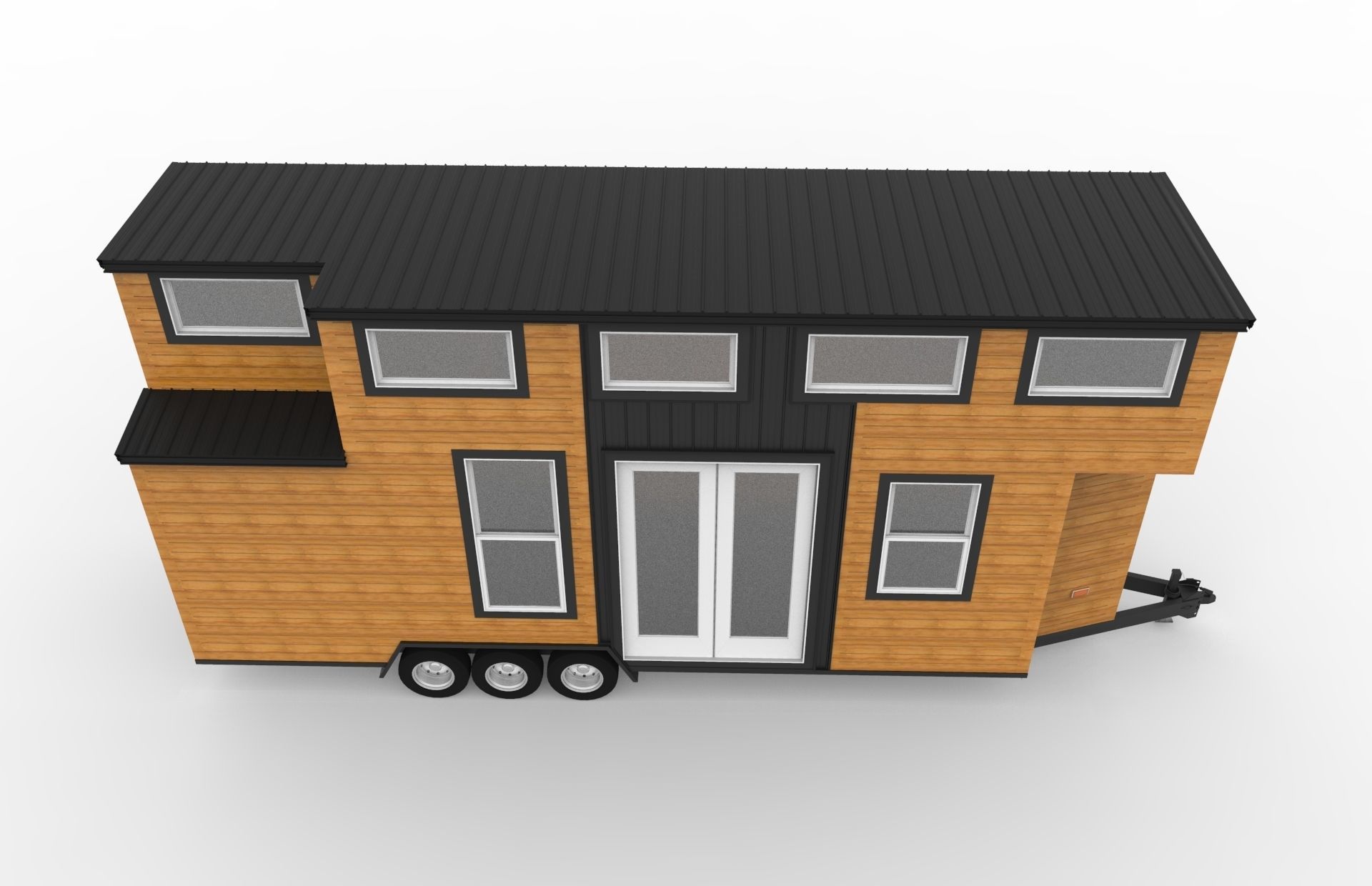 Tiny House 3D model_5