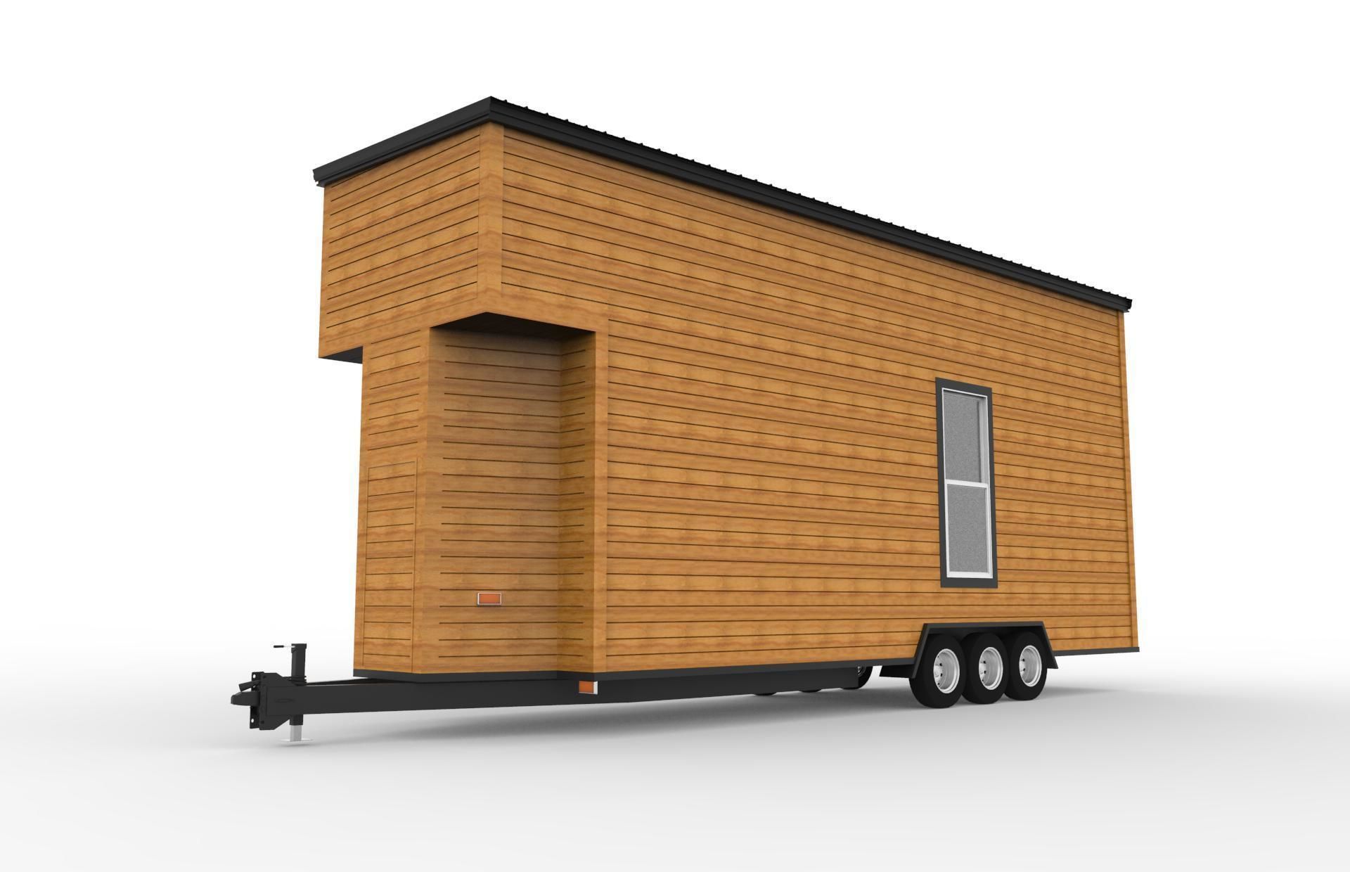 Tiny House 3D model_2