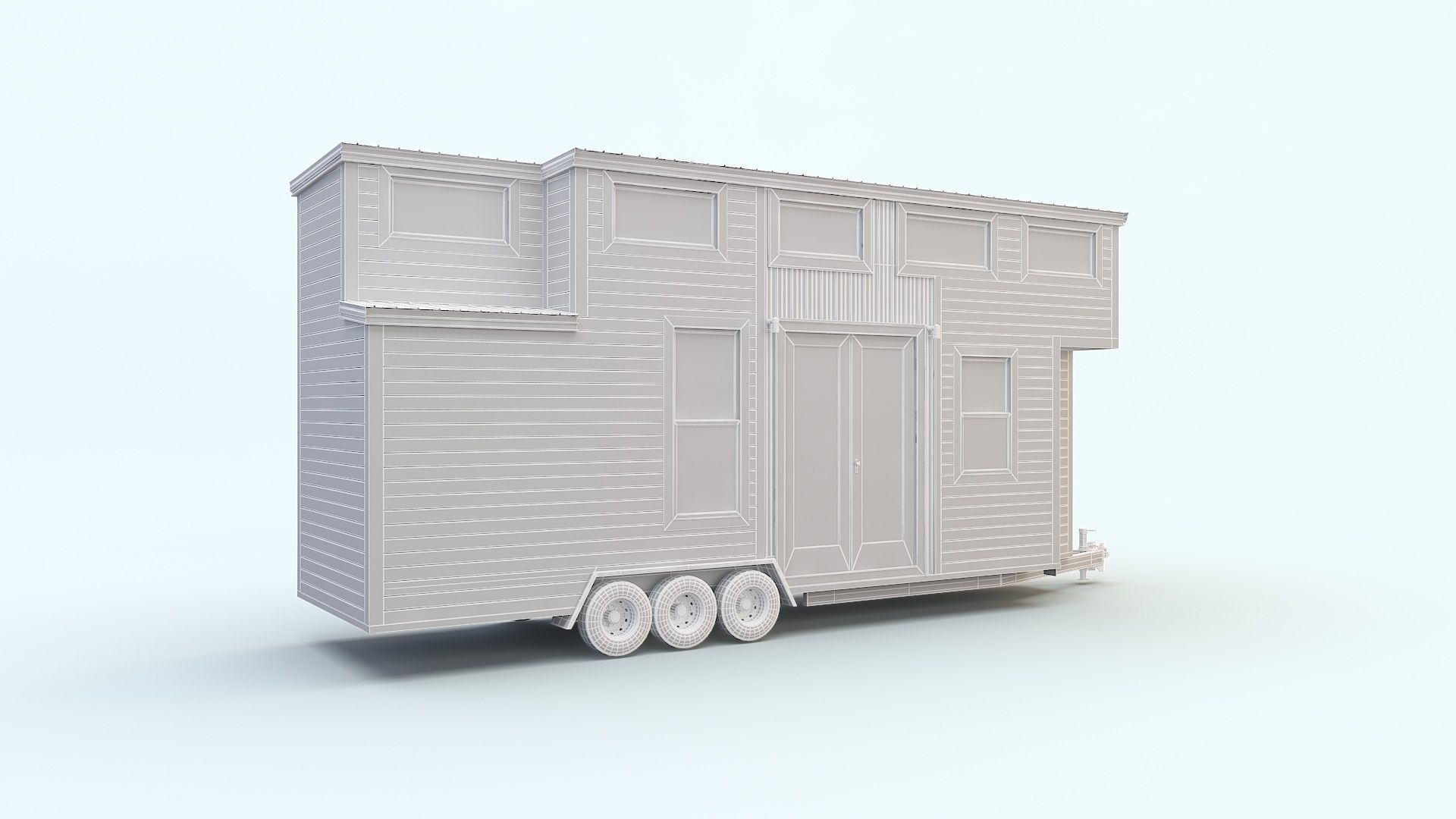 Tiny House 3D model_13