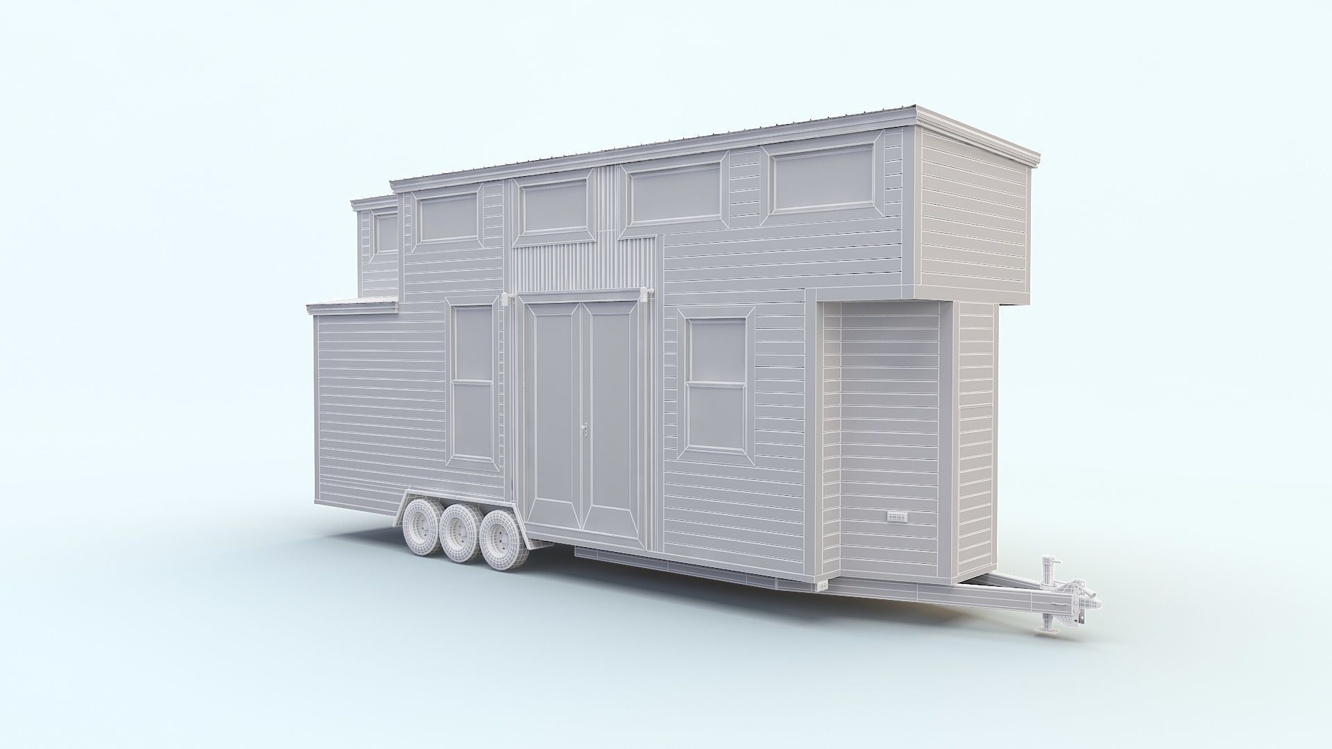 Tiny House 3D model_12